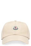 Moncler Logo-patch Baseball Cap In Beige