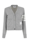 Thom Browne 4 Bar Cardigan Sweaters And Cardigans Gray In Grey