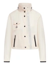 Moncler Lico Gabardine Jacket In Pink & Purple