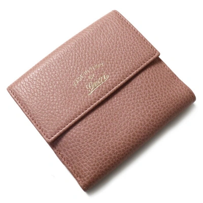 Gucci Pink Leather Wallet  ()