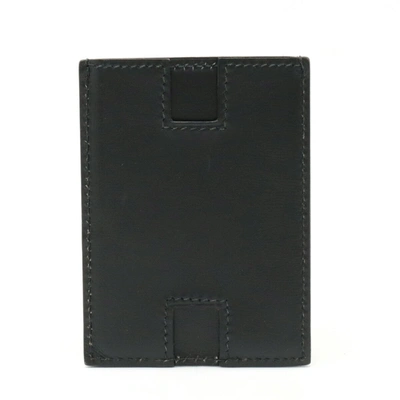 Hermes Hermès Black Leather Wallet  ()