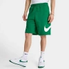 Nike Men's  Sportswear Club Graphic Shorts In Malachite/white/white
