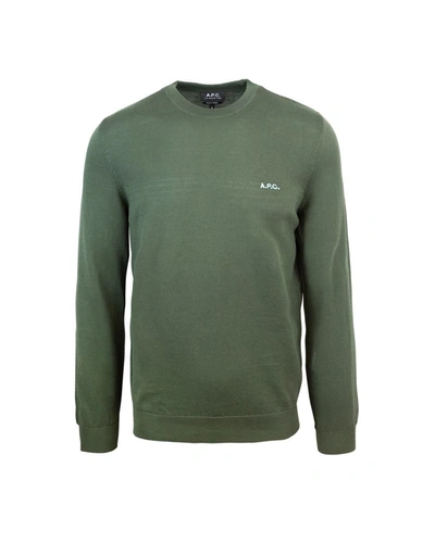 Apc A.p.c. Sweater In Green