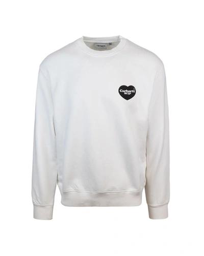 Carhartt Wip Sweatshirt In White