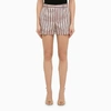 DSQUARED2 DSQUARED2 PREPPY BOSTON STRIPED BLEND SHORT