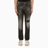 DSQUARED2 DSQUARED2 WASHED JEANS WITH DENIM WEARS