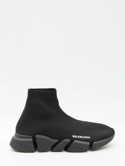 Balenciaga Black Recycled Mesh Speed 2.0 Sneakers