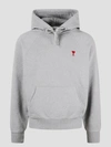Ami Alexandre Mattiussi Ami De Caur-embroidered Cotton Hooded Sweatshirt