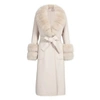 Wanan Touch Coat Lebonè Beige Mixed Cashmere