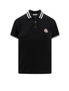 Moncler Logo-patch Cotton Polo Shirt