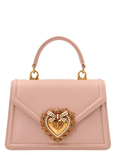 Dolce & Gabbana Devotion Hand Bags Pink