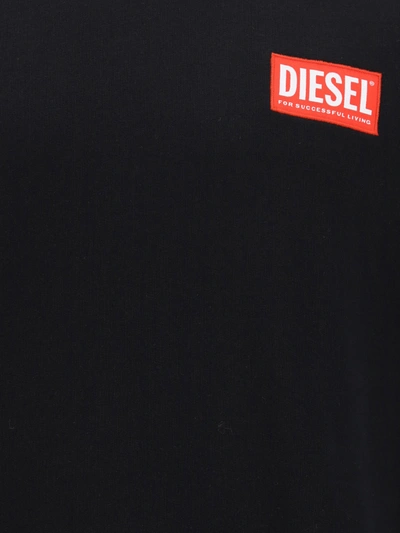 Diesel Felpa In Black