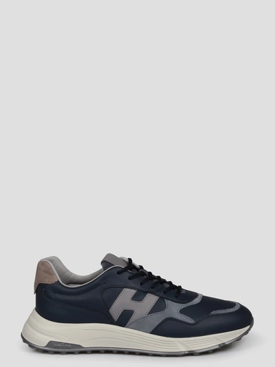 Hogan Hyperlight Meshed Trainers In Blue
