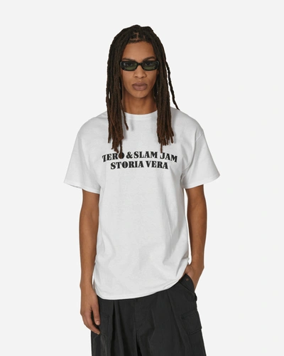 Slam Jam Storia Vera Mago T-shirt In White