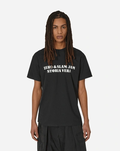 Slam Jam Storia Vera Omino T-shirt In Black