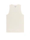 Bottega Veneta Ribbed Compact Cotton Tank Top
