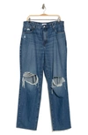 GOOD AMERICAN GOOD '90S DISTRESSED LOOSE JEANS