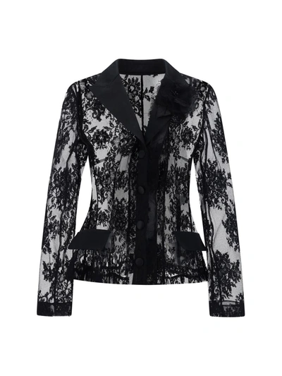 Dolce & Gabbana Jacket In Nero