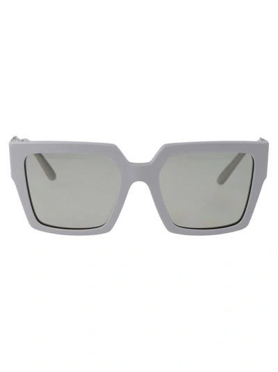 Dolce & Gabbana Full Frame Sunglasses In 341887 Light Grey