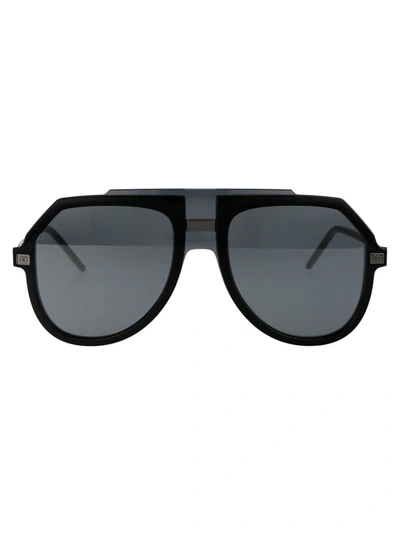 Dolce & Gabbana Sunglasses In 501/6g Black