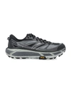 Hoka 'mafate Speed 2' Black Low Top Sneakers With Logo Print On The Side In Black