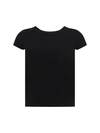 Rick Owens Basic T-shirt In Black