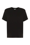 Vince Pima Cotton Essential T-shirt In Black