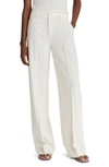 Vince Pintuck Wide Leg Pants In Off White