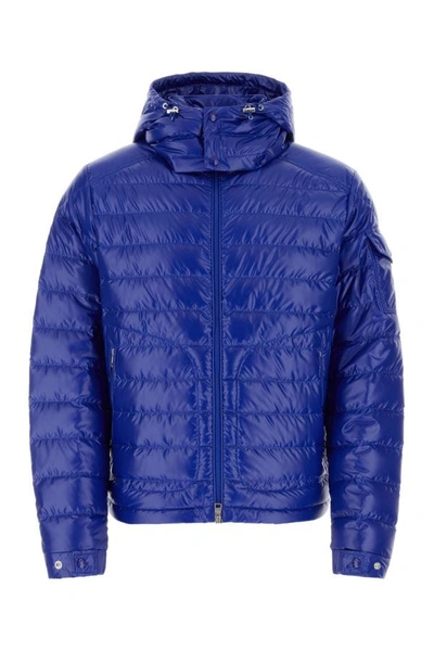 Moncler Lauros Quilted Shell Jacket In Blue