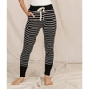 AMPERSAND AVE STRIPED JOGGER IN BLACK