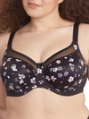 Goddess Kayla Side Support Bra In Black