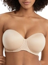Bali One Smooth U Strapless Bra In Taupe