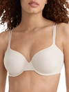 Warner's No Side Effects Seamless T-shirt Bra In Butterscotch