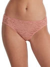 Camio Mio Allover Lace Bikini In Pink