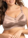 Goddess Keira Side Support Wire-free Bra In Beige