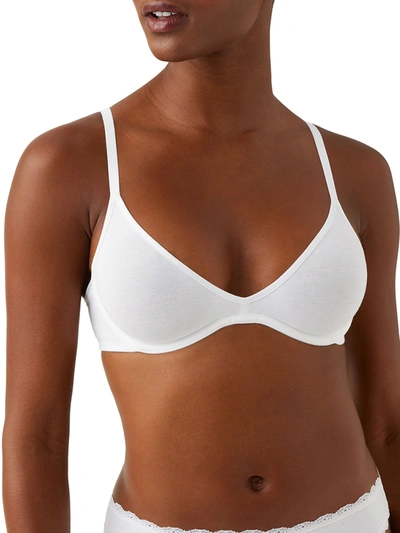 B.tempt'd By Wacoal B. Tempt'd By Wacoal Women's Cotton To A Tee Scoop Bra In White