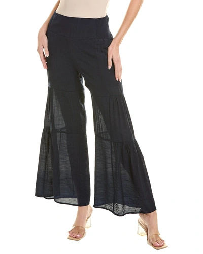 Nanette Lepore Nanette  Wide Leg Pant In Blue