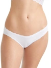 B.tempt'd By Wacoal Inspired Eyelet Thong In White