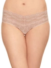 B.tempt'd By Wacoal B.temptd By Wacoal Lace Kiss Hipster In Pink