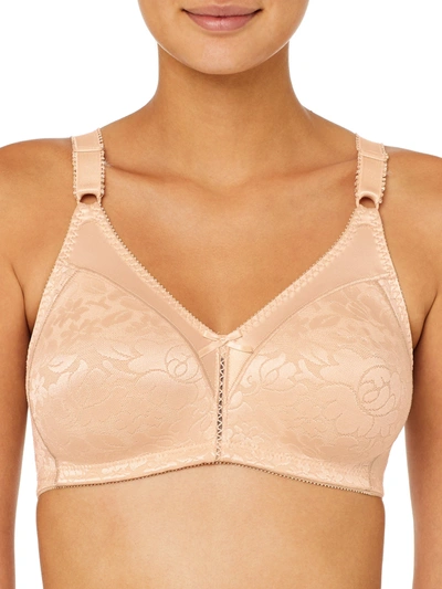 BALI BALI WOMEN'S DOUBLE SUPPORT WIRE-FREE BRA