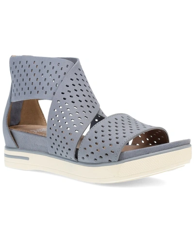 Eileen Fisher Sport Platform Sandal In Grey