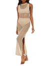 Beach Riot Holly Cover-up Dress In Brown