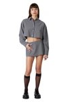 Nia Ariel Skort In Charcoal In Grey