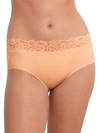 Camio Mio Shine Hipster With Lace In Peach Parfait