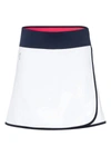 GOLFINO VIBRANT SHOT DRY COMFORT SKORT IN WHITE