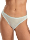 On Gossamer Gossamer Mesh Hip Bikini In Green