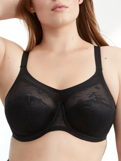 Goddess Verity Banded Full Coverage Bra In Black