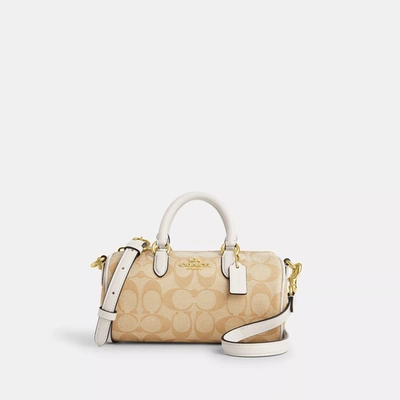 Coach Outlet Lacey Crossbody In Signature Canvas In Beige