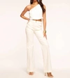 RAMY BROOK CLIFFORD WIDE LEG JEANS IN WHITE