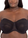 Goddess Verity Strapless Bra In Black